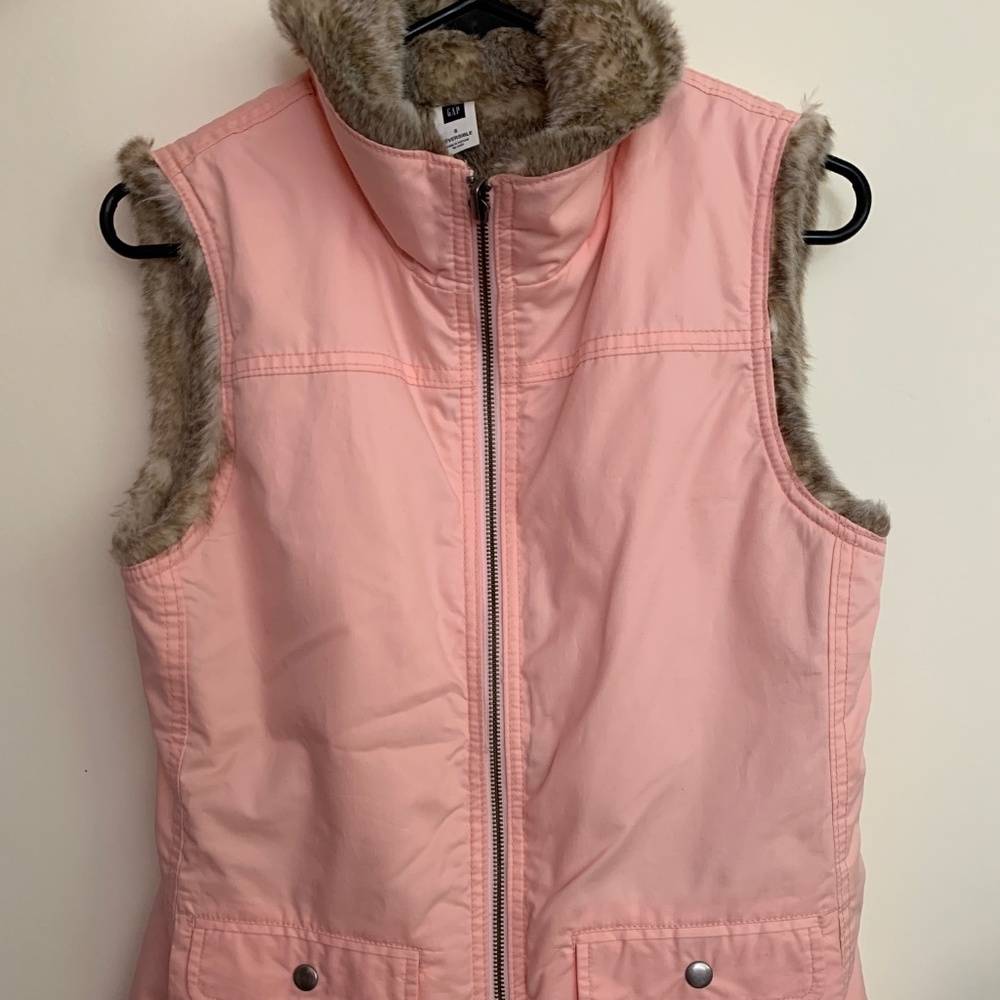 Faux Fur Reversible Vest